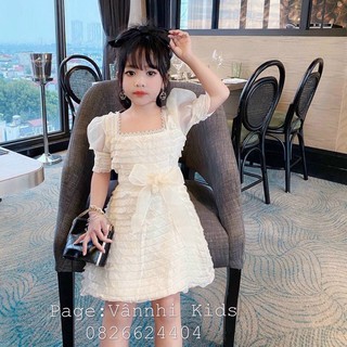 VÁY CHẤT REN XẾP MỀM, PHA REN ĐIỆU ĐÀ