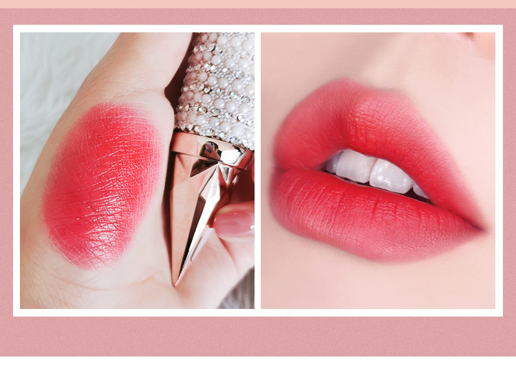 Queen's Scepter Lipstick, Three-color Matte Soft Mist Lipstick, Endless, Long Lasting Moisturizing Waterproof Lip Balm Cow Blood Color Lip Glaze | BigBuy360 - bigbuy360.vn