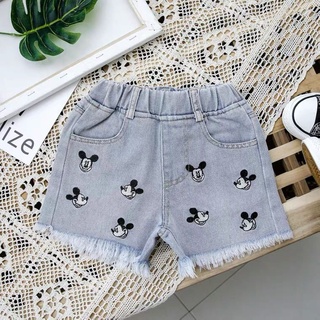 Quần Short Jeans Cho Bé Gái
