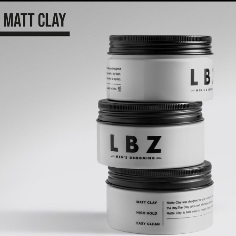 Sáp vuốt tóc LBZ Matt Clay