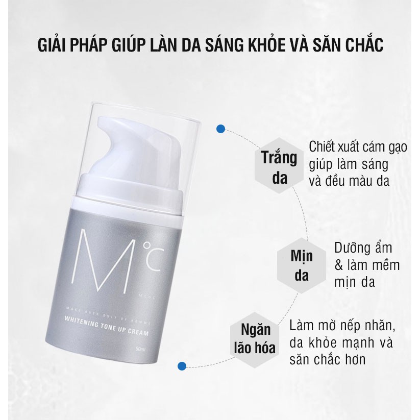 Kem dưỡng trắng da MdoC Whitening Tone Up Cream dành cho nam giới 50ml MKD02