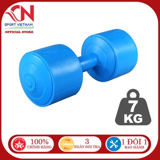 Tạ tay nhựa tập gym cao cấp 7kg