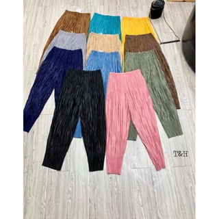 Quần nhăn bom nhẹ mát