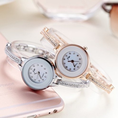Đồng hồ nữ JW dây lắc viền đá thời trang SP405 | BigBuy360 - bigbuy360.vn