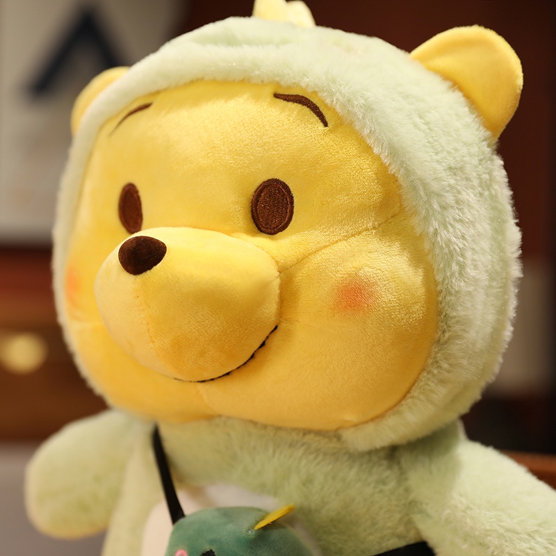 Hàng Có Sẵn Trong 24Winnie The Pooh Đồ chơi sang trọng Winnie Cosplay Khủng long Unicorn Búp bê sang trọng Dễ thương Unicorn Bear Gối sang trọng cho trẻ em