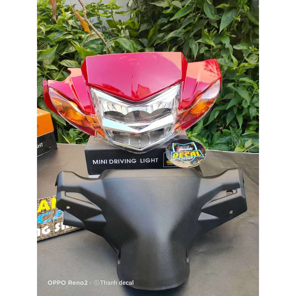 Đầu sirius 2 tầng gắn cho sirius 50-110 , full ốp đầu đủ màu , tặng kèm bợ cổ