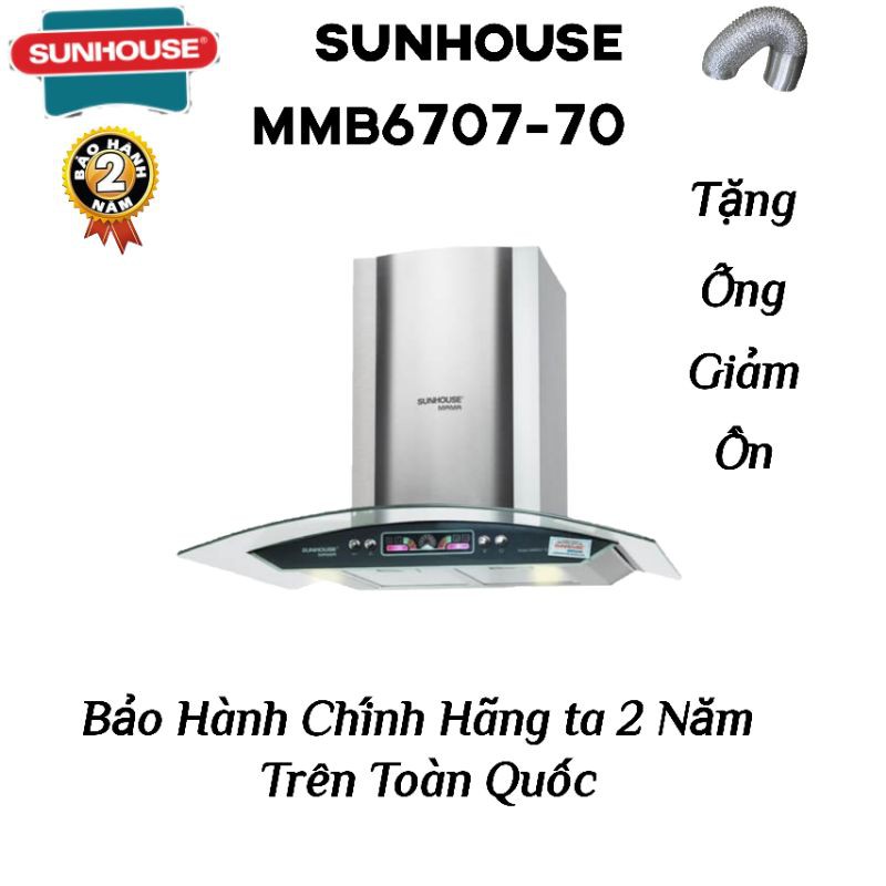 Máy Hút Mùi Kính Cong SUNHOUSE MAMA MMB6707_70C