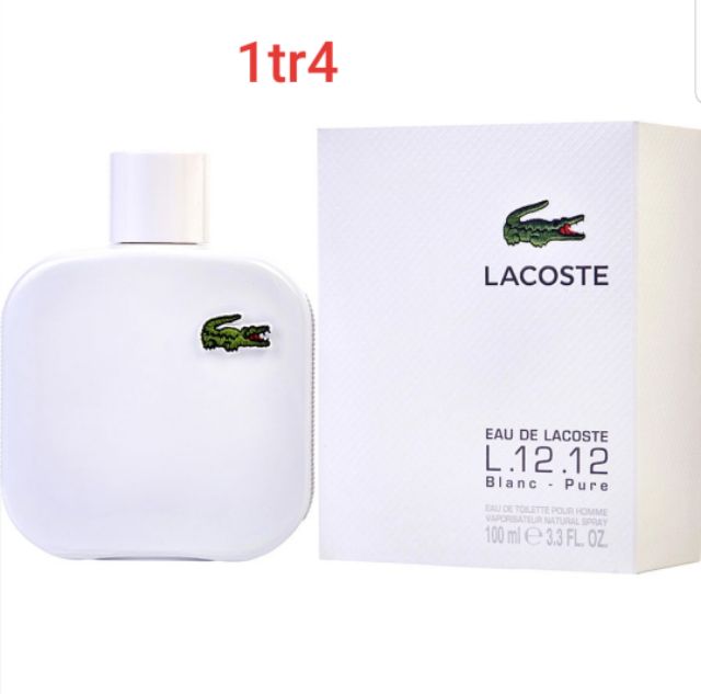 Dầu thơm nam Lacoste Eau De Lacoste L.12.12 Blanc