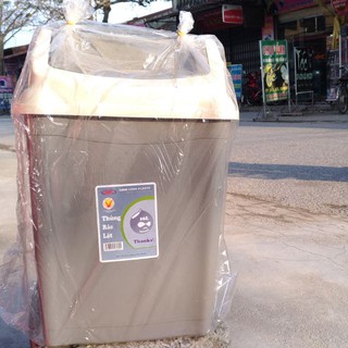 THÙNG RÁC LẬT 16L SONG LONG