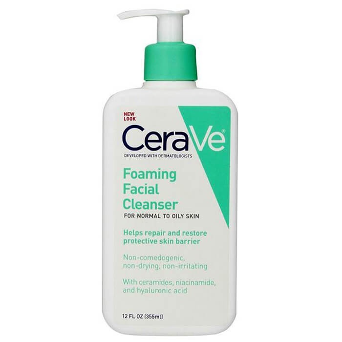 Sữa rửa mặt cho da dầu mụn Cerave Foaming Facial Cleanser