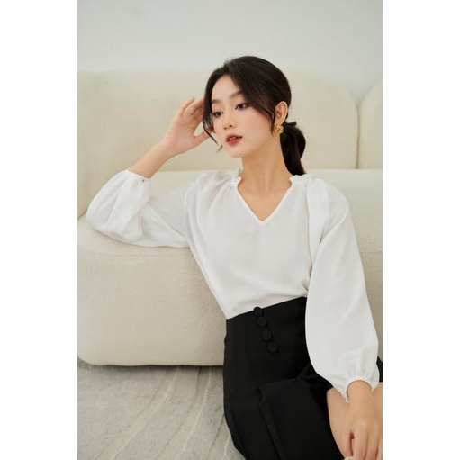 OLV - Áo Milky V Blouse