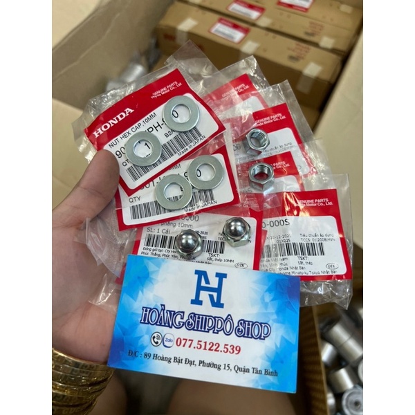 Bộ ốc phuộc sau trên dưới chính hãng honda