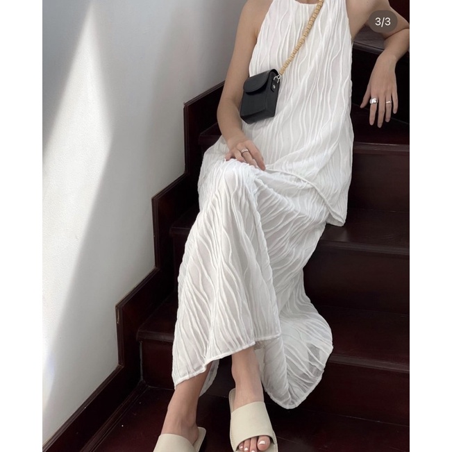 Summer set - Suit all set trắng áo và váy