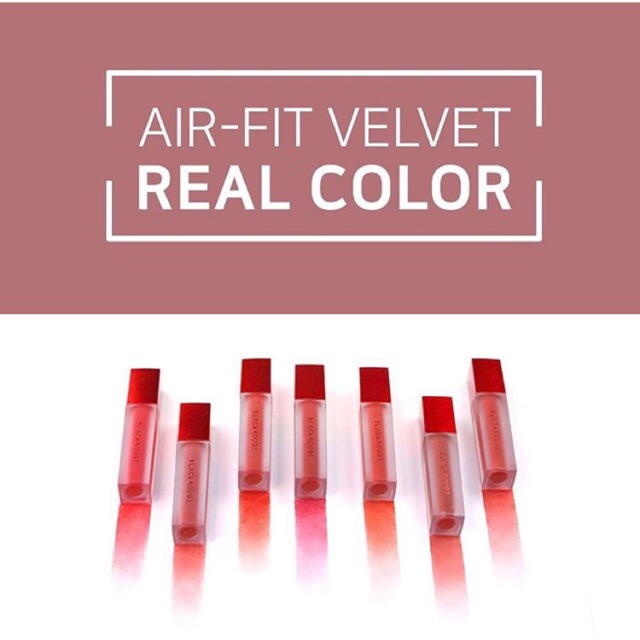 (TEM CHÍNH HÃNG) MUA 1 TẶNG 1 Sample - Son kem BLACK ROUGE Airfit Velvet Ver. 1,2,3 | BigBuy360 - bigbuy360.vn