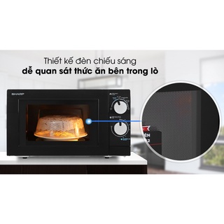 LÒ VI SÓNG SHARP R 208VN-WS