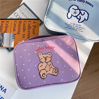 Túi Đựng Đồ Makeup Gấu Dễ Thương