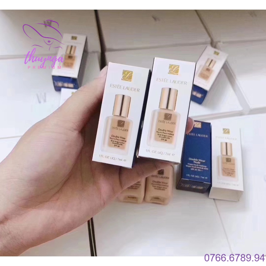 Sample KEM NỀN Estee Lauder Double Wear Stay-in-Place Foundation SPF10/PA Hàng giao ngay! Kem nền dạng lỏng mẫu 7ml