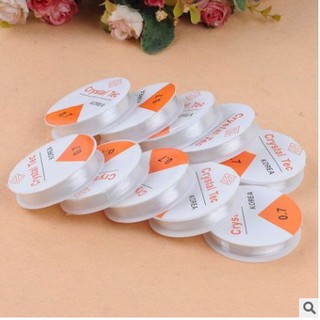 Dây cước co giãn sợi tròn xỏ hạt đá, hạt nhựa