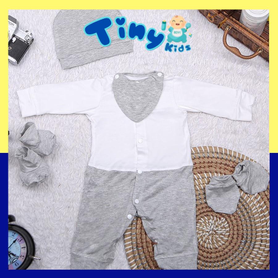 Bodysuit Cho Bé Body Liền Thân Dài Tay Cho Bé 5 Chi Tiết Hàng Cao Cấp Xuất Nhật