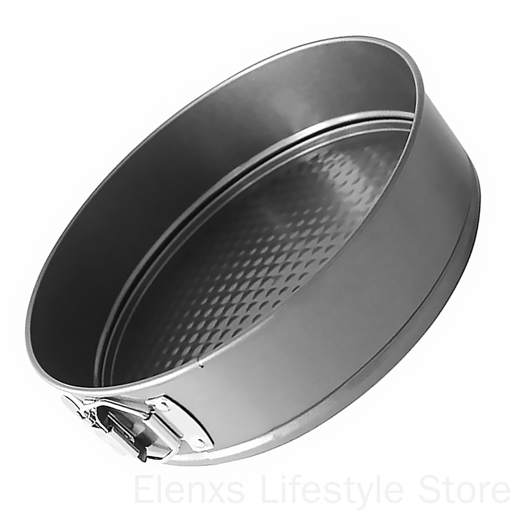 Khuôn nướng bánh hình tròn bằng thép carbon chống dính cỡ 20cm