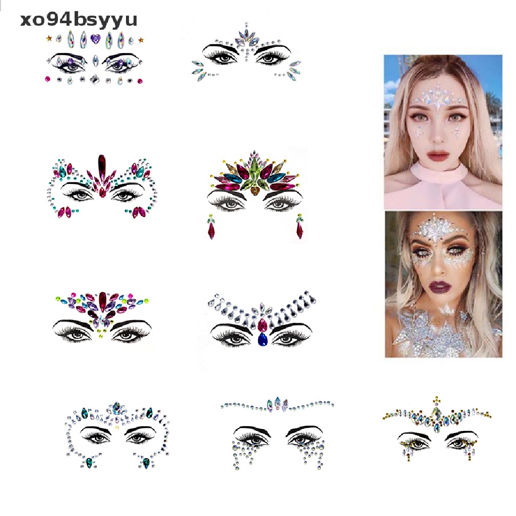 Kim Cương Giả 3D Xo94Bsyu Trang Điểm Mặt Gợi Cảm Cho Nữ