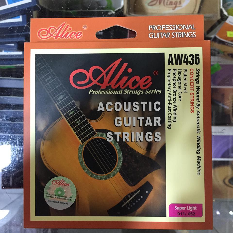 Dây Guitar Acoustic ALICE AW436 (