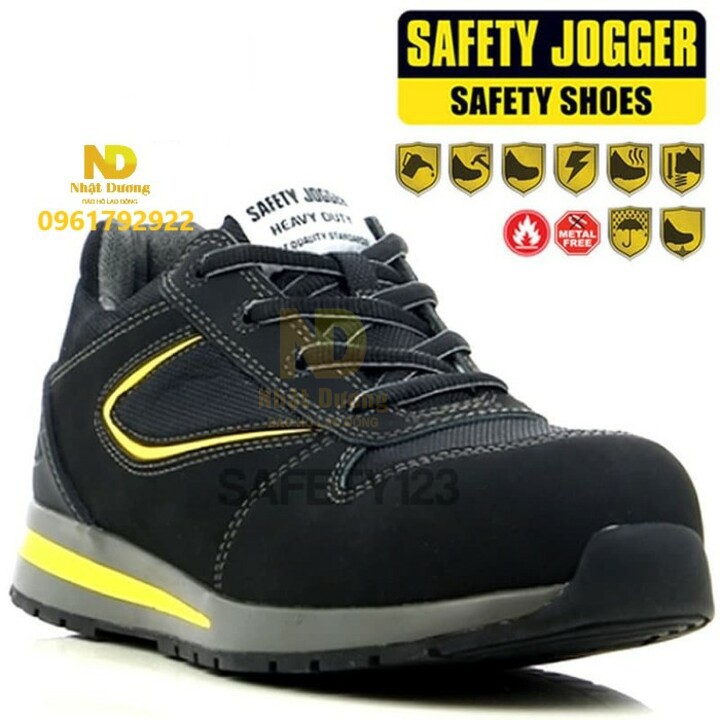 Giày Bảo Hộ Chịu Nhiệt Safety Jogger Turbo [ HÌNH SHOP TỰ CHỤP - HÀNG SẴN ]