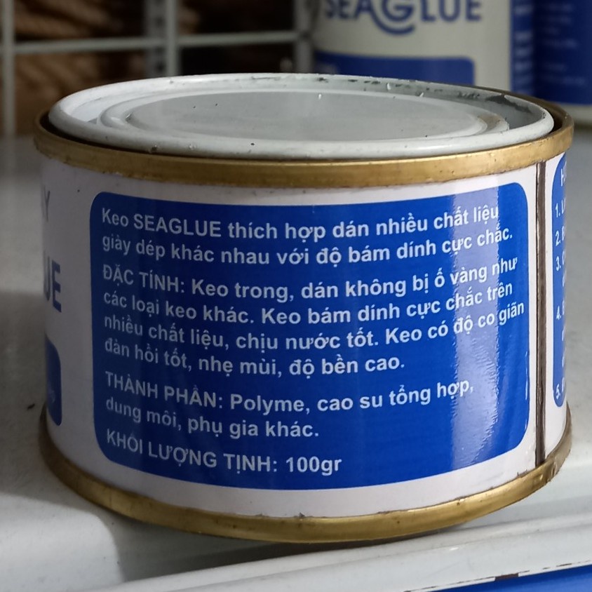 Keo dán vá nhựa chống thấm siêu dính Seaglue SG-95 100ml - 300ml DTM Store