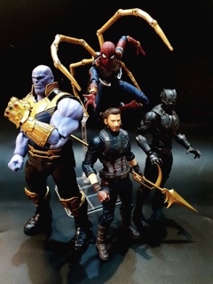 Mô hình SHF Thanos Infinity War kèm ảnh thật