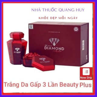 Viên uống trắng da diamond white ngọc trinh - trắng da gấp 3 lần beauty plus ❤ chính hãng❤