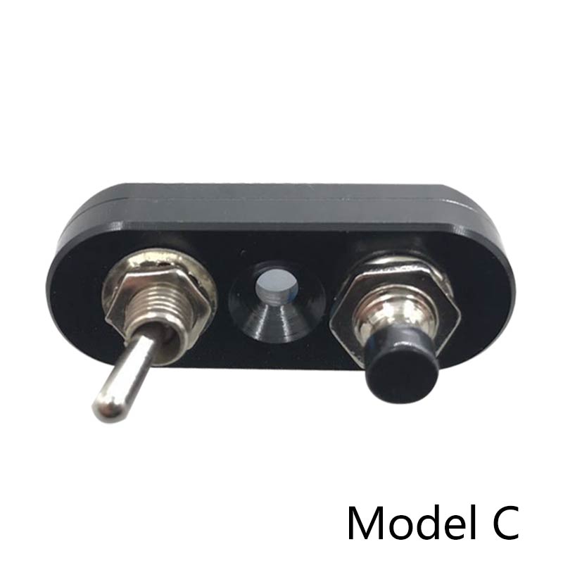 Nhôm hợp kim phổ xe máy tay lái Grip Chuyển Headlight Horn Đẩy