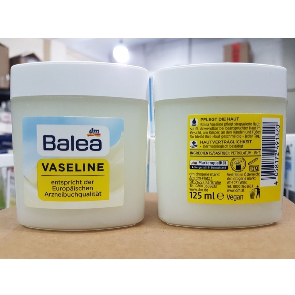Kem dưỡng ẩm Balea Vaselin 125ml chính hãng Đức