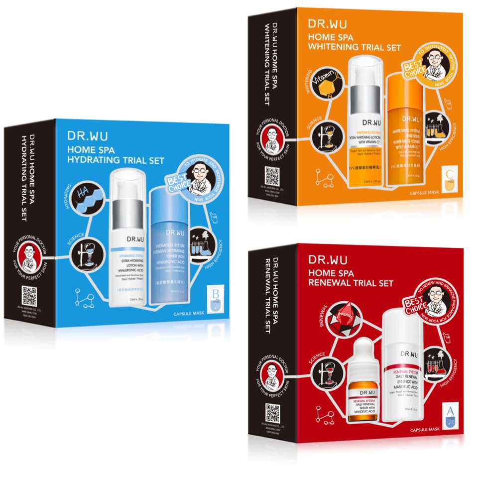 Set Dưỡng da mini Dr.Wu