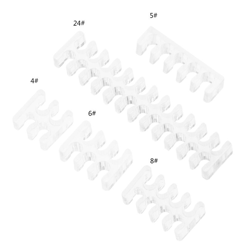 SUPB☀Transparent Acrylic Cable Comb Clear Dresser For 2 mm Cables 4/5/6/8/24 Pin PC