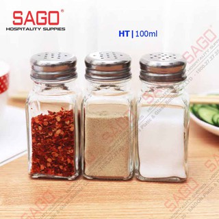 Hũ thủy tinh đựng tiêu 100ml , thủy tinh cao cấp