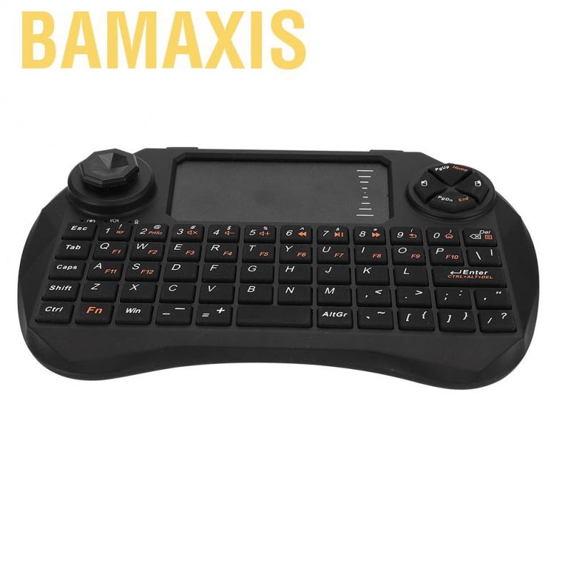 Bamaxis Mini Wireless Keyboard  Full Multimedia Control Air Mouse for Windows/MacOS/Linux/Android Sys