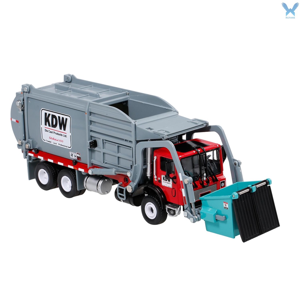 Rs Mô Hình Xe Tải Chở Rác Bằng Hợp Kim Tỉ Lệ 1: 24 Dành Cho Bé