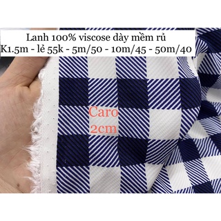 Vải Lanh Tole Mềm Mịn Rủ - Thoáng mát dư hãng