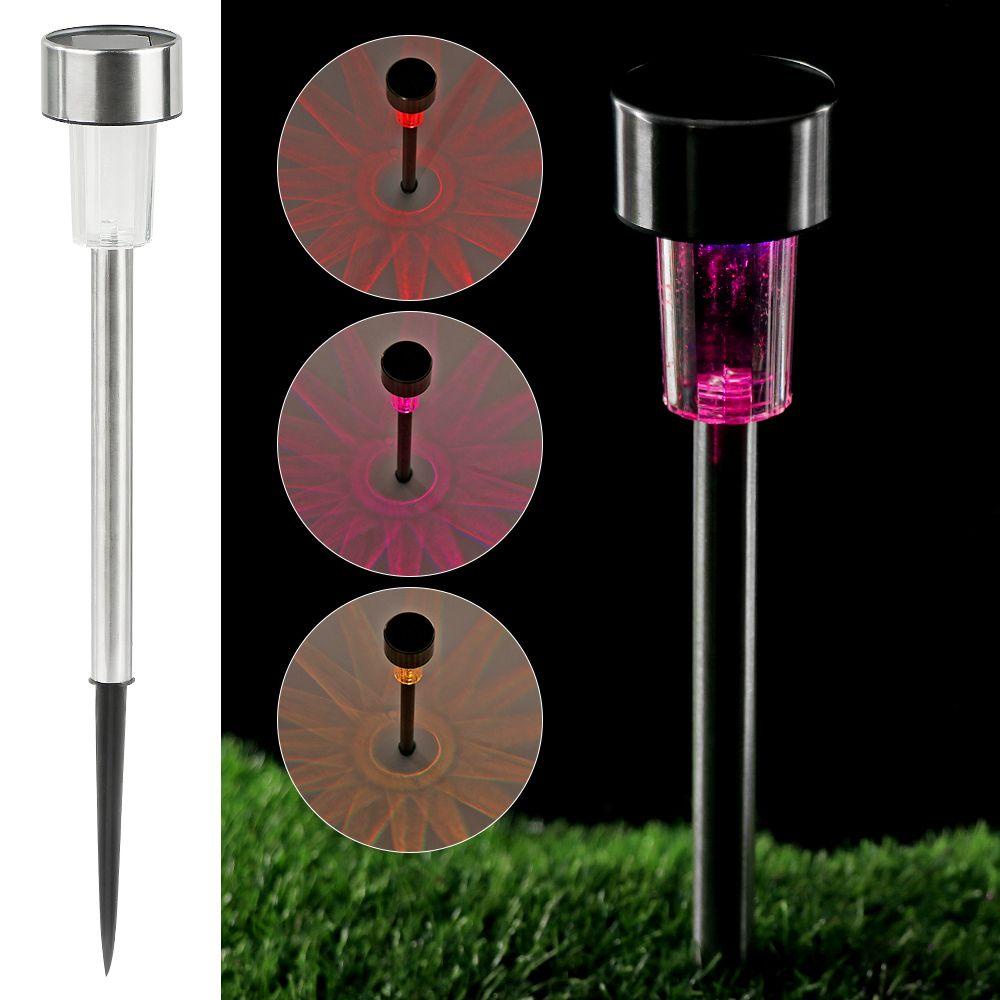YOLA Set 6 / 12 Đèn LED Chống Thấm Nước Ánh Sáng Trắng Ấm Trang Trí Sân Vườn