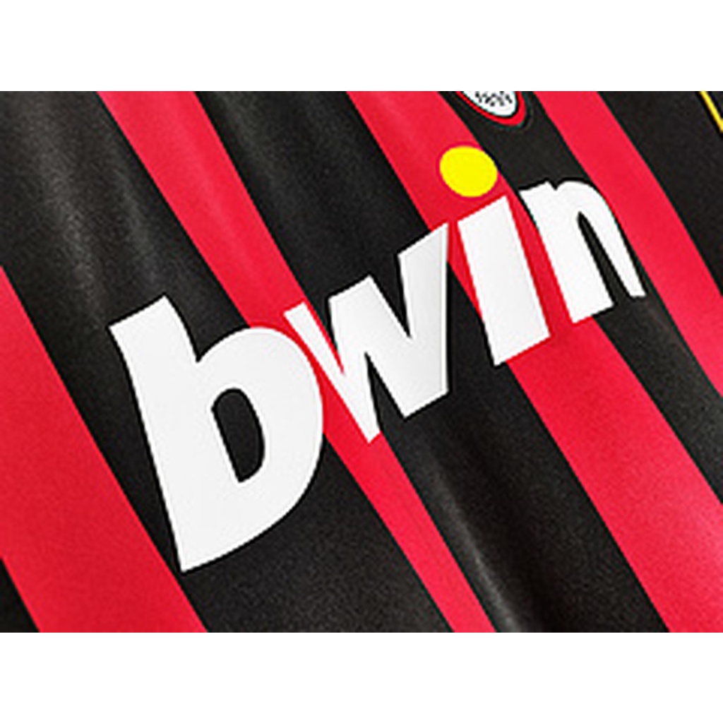 Áo Thun Thể Thao Bóng Đá Ngắn Tay Đội Nhà AC Milan Mùa Giải 2006 / 07 S-XXL