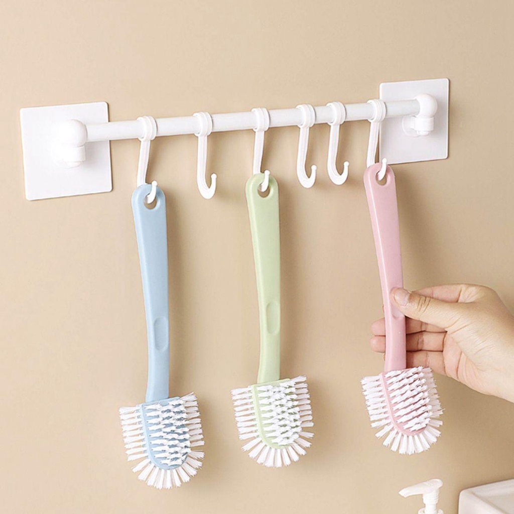 PATRICIA Bàn Chải Vệ Sinh Giày Cán Dài Tiện Dụng