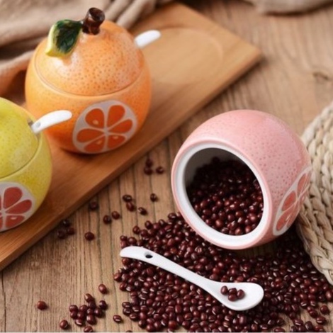 Hũ đựng gia vị hình trái cây