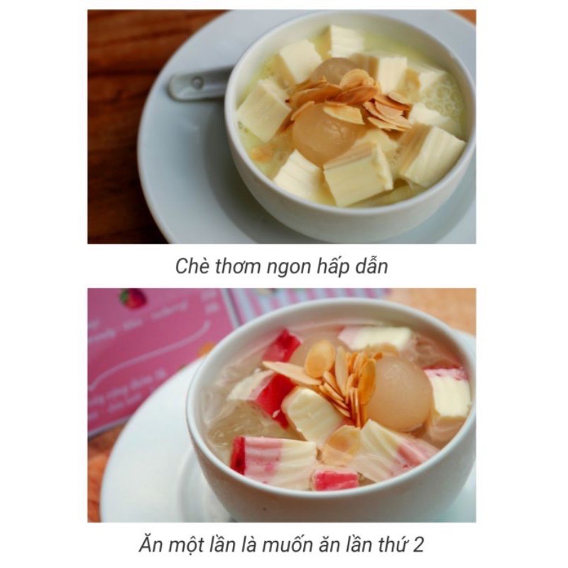 Set chè khúc bạch 400g - nấu 10 chén