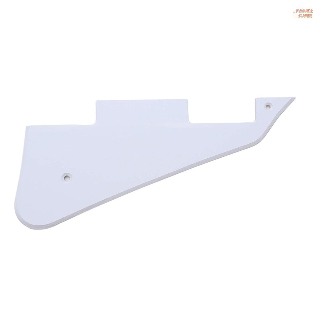 PSUPER Single PLY Scratchplate Guard Plate Electric Guitar Pickguard Pick Guard with L-shaped Bracket for LP Guitar