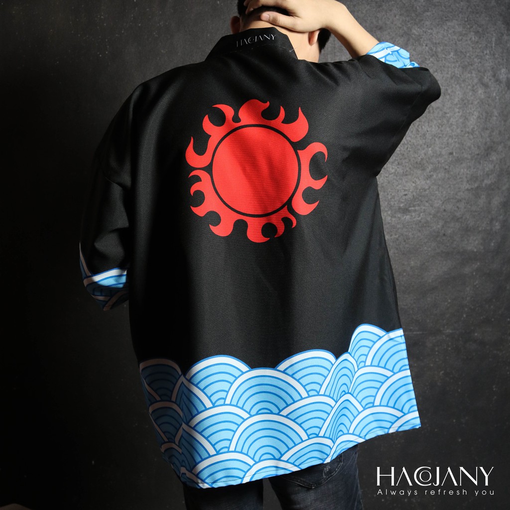 Áo khoác họa tiết Jinbei ❤ Hacojany ❤ Áo khoác mỏng phong cách Nhật - Áo Khoác Form rộng đủ size nam nữ | BigBuy360 - bigbuy360.vn