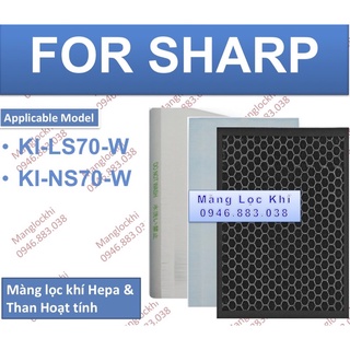 Màng lọc hepa +than hoạt tính sap ki-ls70-w,ki-ns70-w