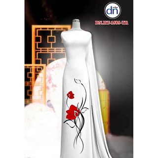 Vải áo dài in hoa
