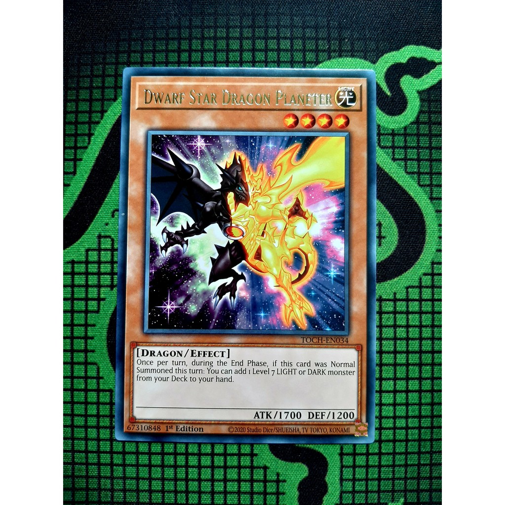 THẺ BÀI YUGIOH TOCH - Dwarf Star Dragon Planeter