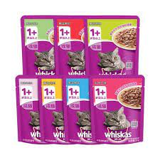 12 gói sốt whiskas nội địa 85gr mix vị ngầu nhiên