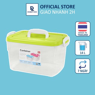 Thùng nhựa đựng đồ JCJ Thái Lan mẫu 2551-2552-2553, dung tích 5 - 8,5 - 14 lít